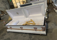 طراحی مستطیل فلزی تابوت فلزی برای حرفه ای های مراسم تدفین