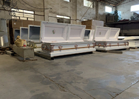 جعبه تابوت مستطیل فولادی برای خدمات حرفه ای تدفین