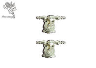 دستبند نقاشی و تزئینات کارتون با لوله کوتاه، پالتو طلا H9023 - 1 جعبه دستگیره سخت افزار