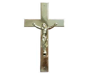 نقره ای رنگ پلاستیکی عیسی کاسه ای اندازه کریسمس 24 × 14 سانتی متر برای گهواره مراسم تشییع جنازه
