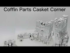 گوشه های تابوت پلاستیکی ABS مدل طلایی سبک آمریکایی