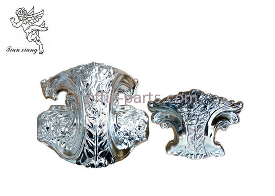 Silver Plastic Funeral Casket Corners Coffin Decoration Coffin Hardware For Madrid
