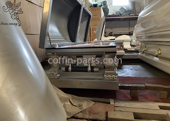 صندوق فلزی زیبا شکل مستطیل با دستگیره فلزی تزئین