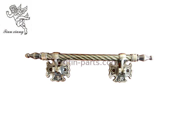 شمش آلومینیومی برنجی ضد حجاب Zamak Decoratio اروپا سبک با لوله پیچ خورده