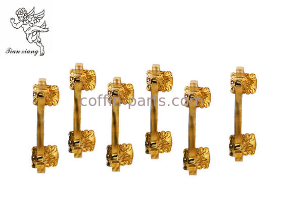 Gold / Silver / Copper Burial Coffin Accessories , Casket Hardware Suppliers