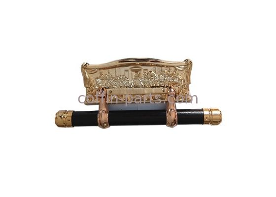 Funeral Golden Long Casket Swing Bar TX - A H9007 PP And Zinc Material