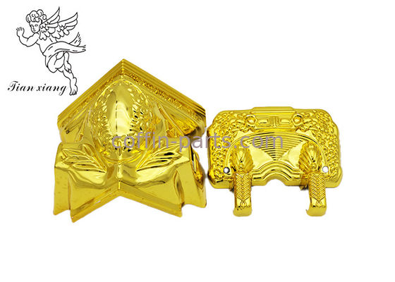 نقره ای / مس رنگ های رنگی قطعات گنجه لوازم جانبی گوشه PP / ABS